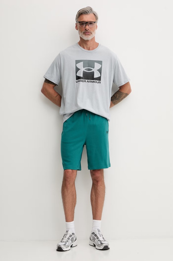 Under Armour t-shirt ανδρικό BOXED SPORTS UPDATED 1386793 γκρί SS26