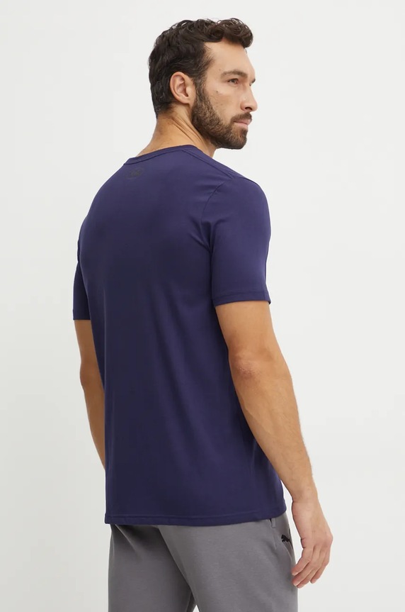 Oblečení Under Armour tričko pánské BOXED SPORTS UPDATED 1386793 námořnická modř