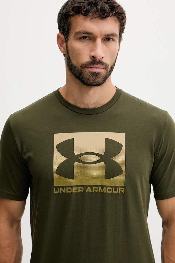 Under Armour t-shirt Ανδρικό BOXED SPORTS UPDATED πράσινο 1386793