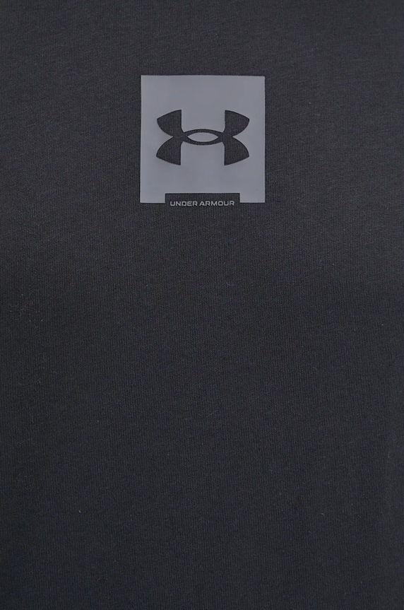 Памучна тениска Under Armour HW OS BOX черен 1386803