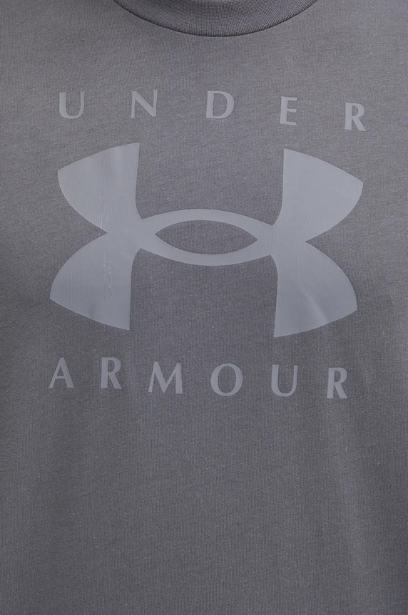Under Armour t-shirt HW Branded 1389146 szary