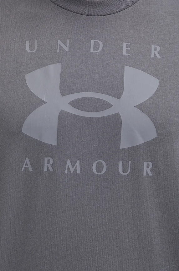 Under Armour t-shirt HW Branded 1389146 szary