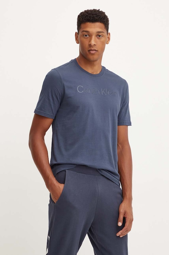 Calvin Klein Performance t-shirt 00GMF4K110 granatowy AW24