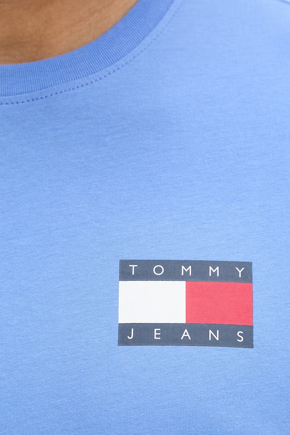 Tommy Jeans t-shirt da uomo in cotone DM0DM20740 blu
