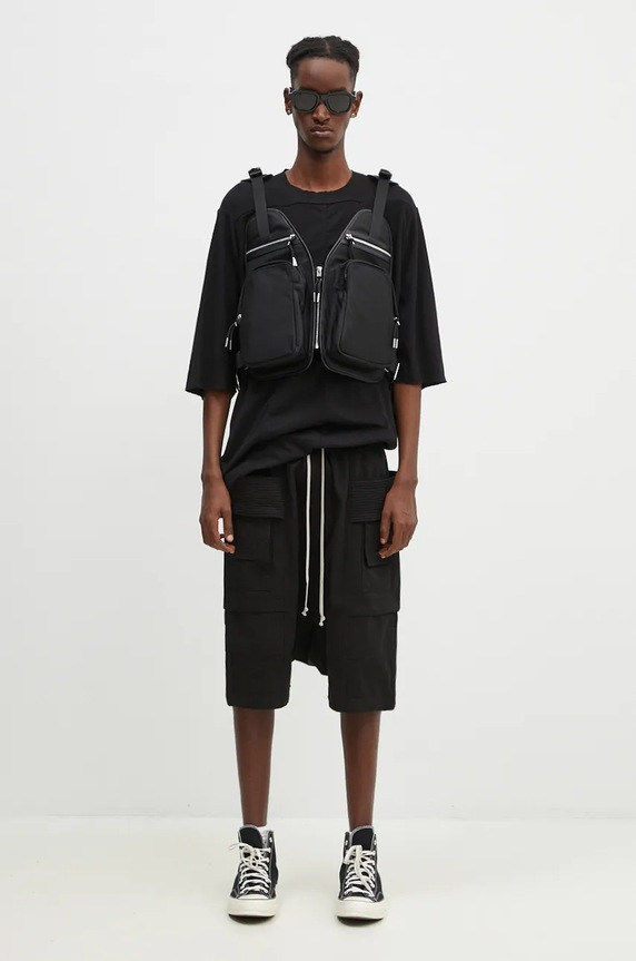 Rick Owens cotton t-shirt Luxor T DU02D2251.RNP black