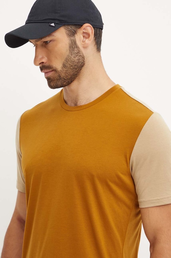 Salewa tricou sport Fanes cu modele maro 00.0000028833