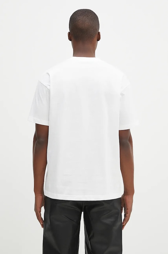Clothing Carhartt WIP cotton t-shirt S/S BIB Overall I033962.02XX white
