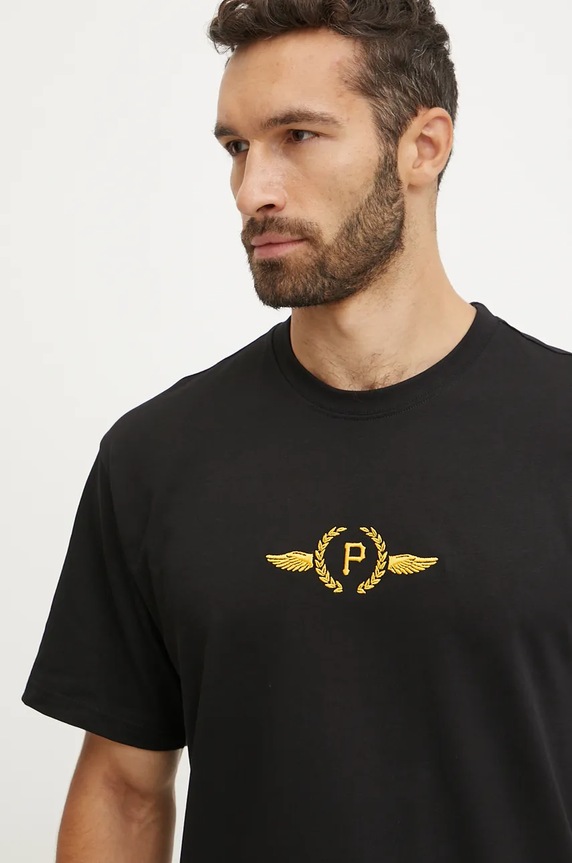 Bavlnené tričko 47 brand MLB Pittsburgh Pirates čierna BB020TMQOGU627517JK