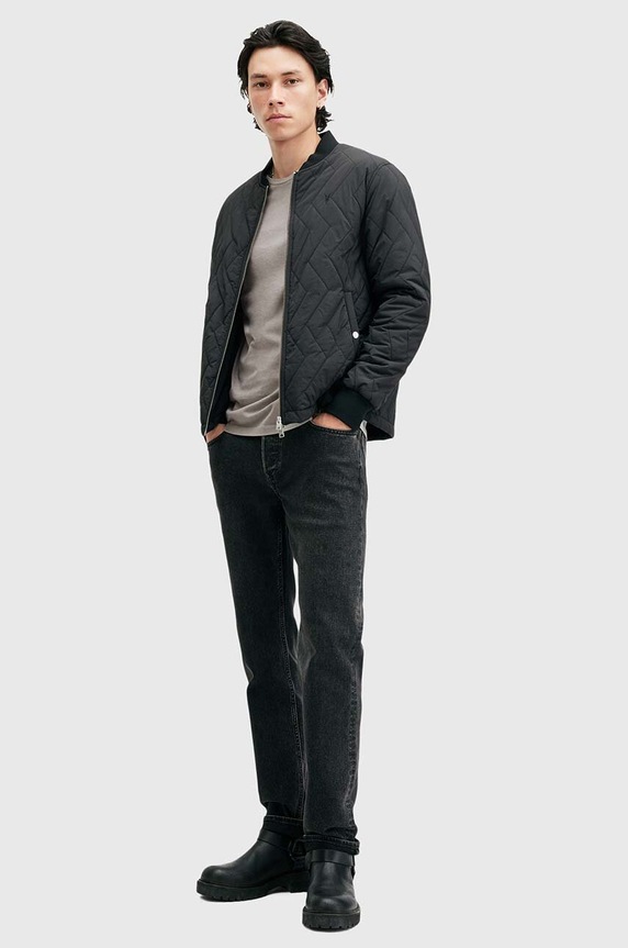 Pamučna majica AllSaints OSSAGE M001JZ siva