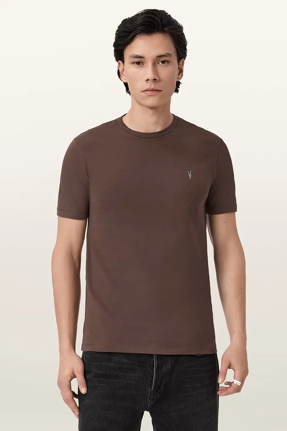 Ρούχα Βαμβακερό μπλουζάκι AllSaints BRACE 3-pack M031JB μπεζ