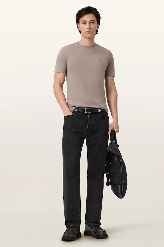 Βαμβακερό μπλουζάκι AllSaints BRACE 3-pack M031JB