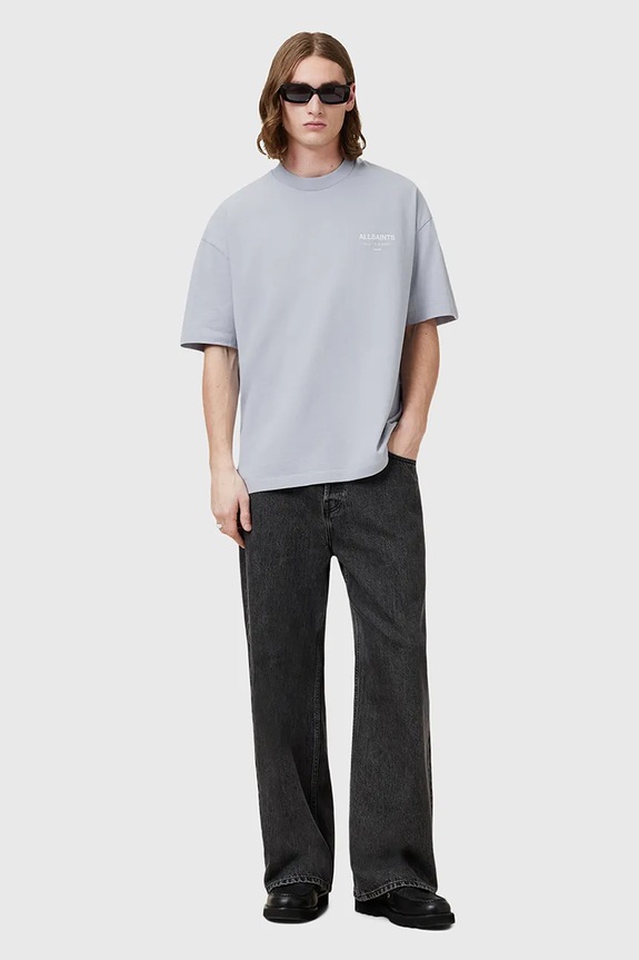 AllSaints Oversize t-shirt ανδρικό βαμβακερό M071PB