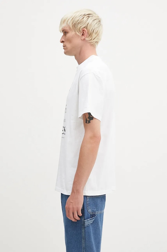 Aries t-shirt in cotone Perfume SS Tee AR6000502 bianco AW24