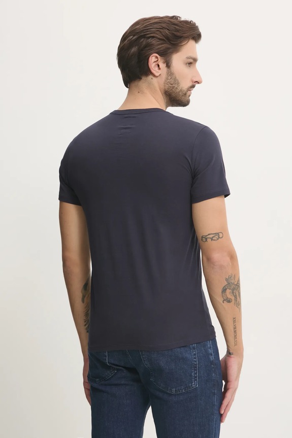 Îmbrăcăminte Guess tricou din bumbac M4GP39.K7HD0 bleumarin