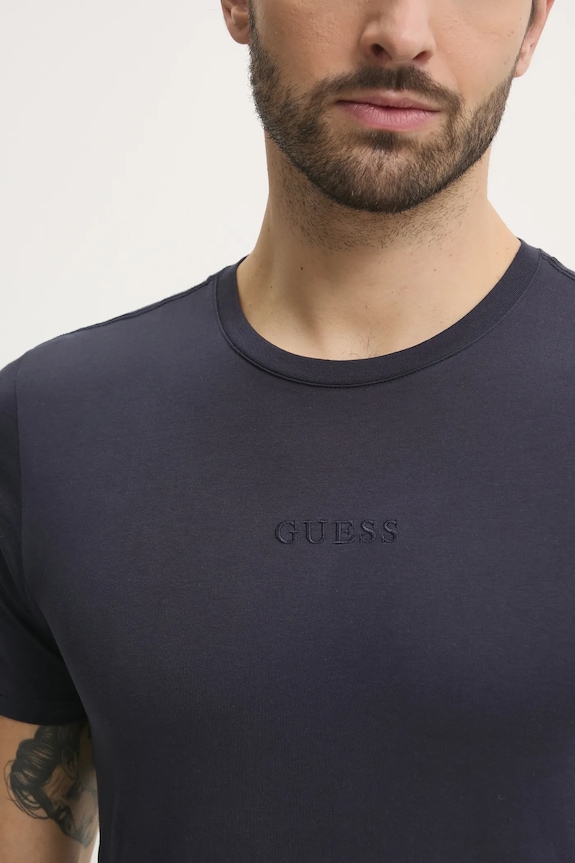 Guess tricou din bumbac M4GP39.K7HD0 bleumarin