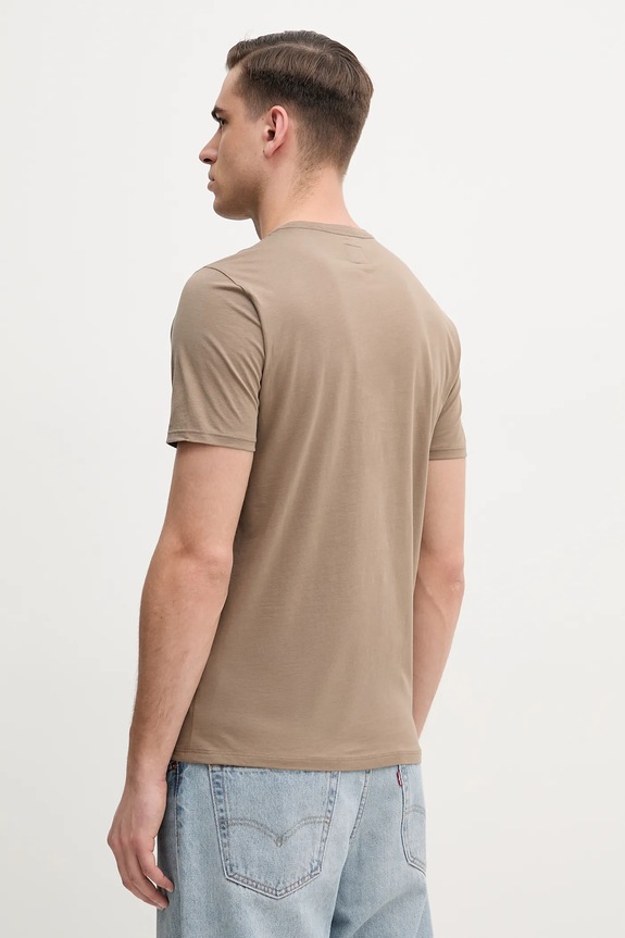 Guess tricou din bumbac M4GP39.K7HD0 maro AW25