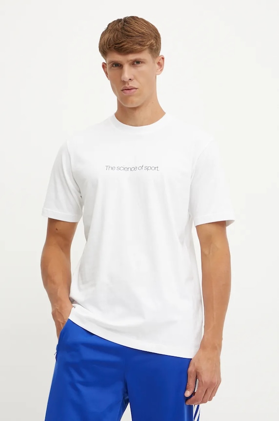 Tričko adidas Originals kulatý bílá IX6781
