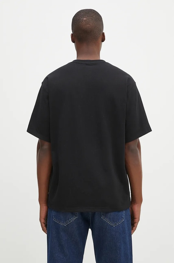 Abbigliamento Dickies t-shirt in cotone Clancy Heavyweight Tee DK0A4Z4L nero