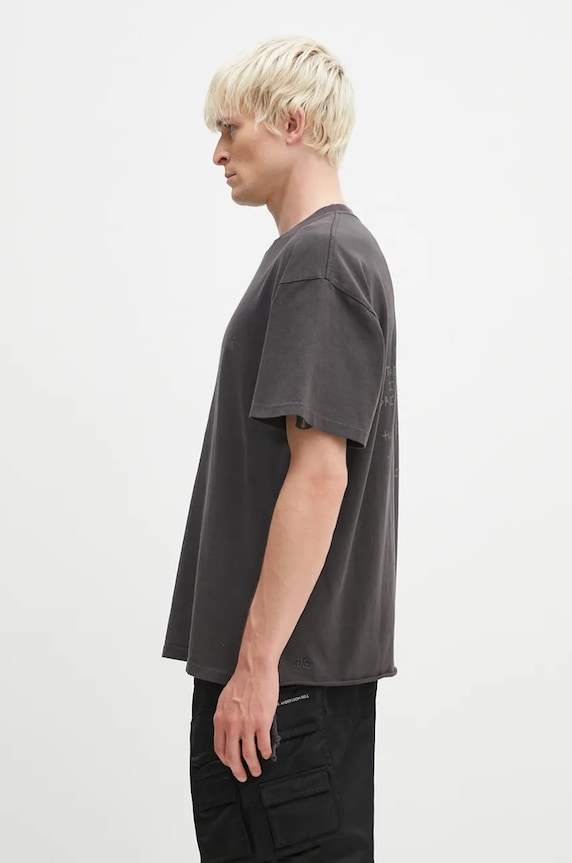 KSUBI cotton t-shirt Hit List Ekcess MFA24TE017 black AW24