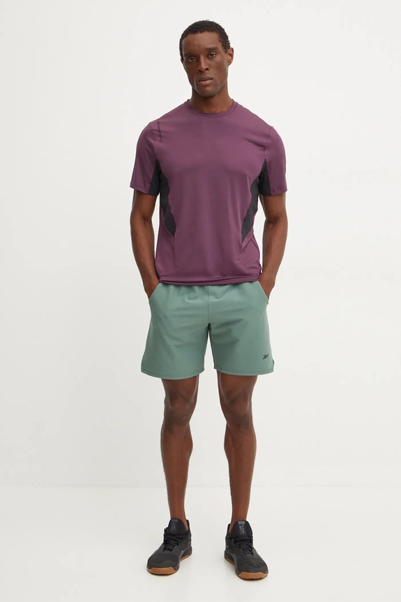 Tréningové tričko Reebok Certified Athlete+ 100206790 fialová AW24