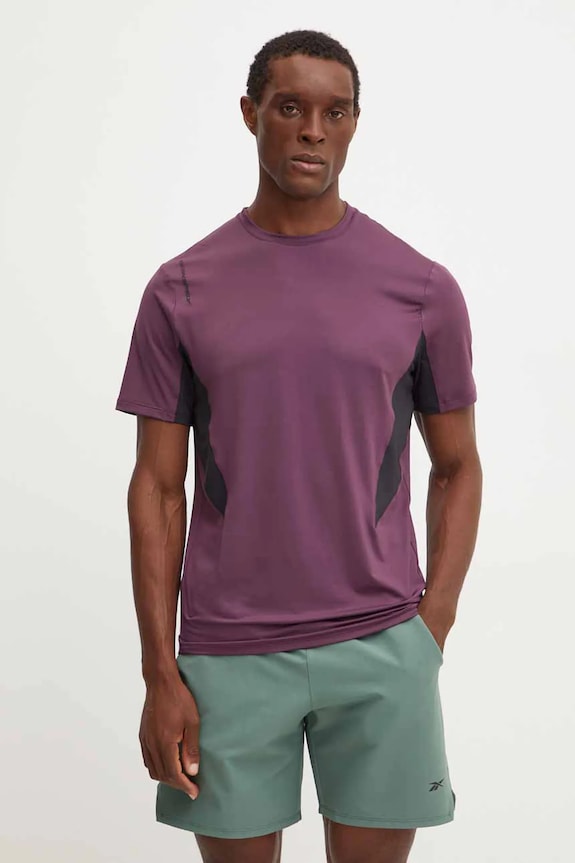 Oblečenie Tréningové tričko Reebok Certified Athlete+ 100206790 fialová