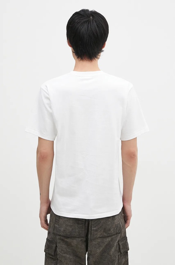 Clothing A Bathing Ape cotton t-shirt COLLEGE TEE 1K80110001 white
