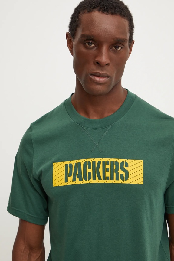 Nike edzős póló Green Bay Packers nyomtatásos zöld 02FF.3EE.7T.B73