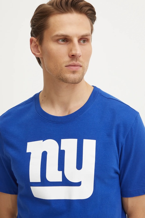 Βαμβακερό μπλουζάκι Nike New York Giants μπλε N199.4EW.8I.CLH
