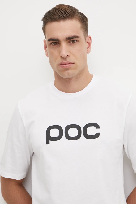 Βαμβακερό μπλουζάκι POC λευκό 61650