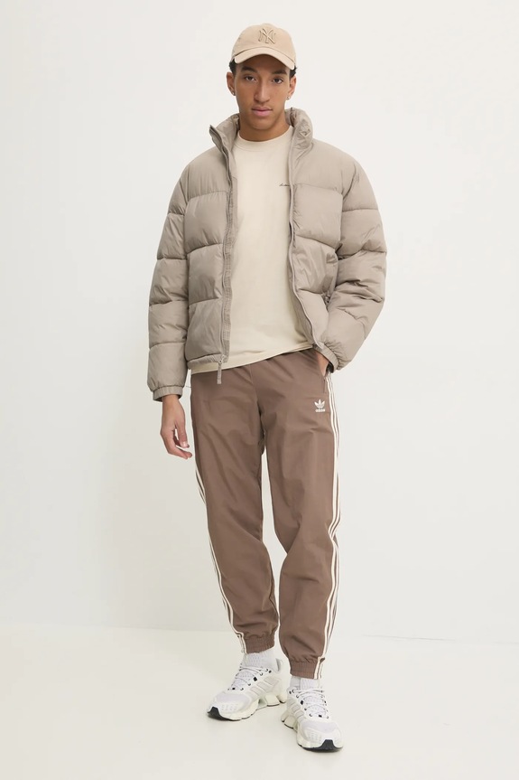 Oblečení Bavlněné tričko Abercrombie & Fitch KI123.4191.150 béžová
