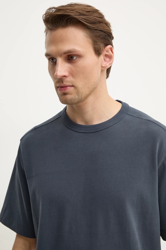Abercrombie & Fitch t-shirt bawełniany szary KI124.4595.200