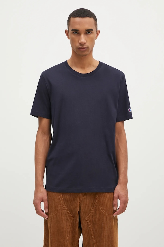 Champion cotton t-shirt Crewneck cotton navy 220713