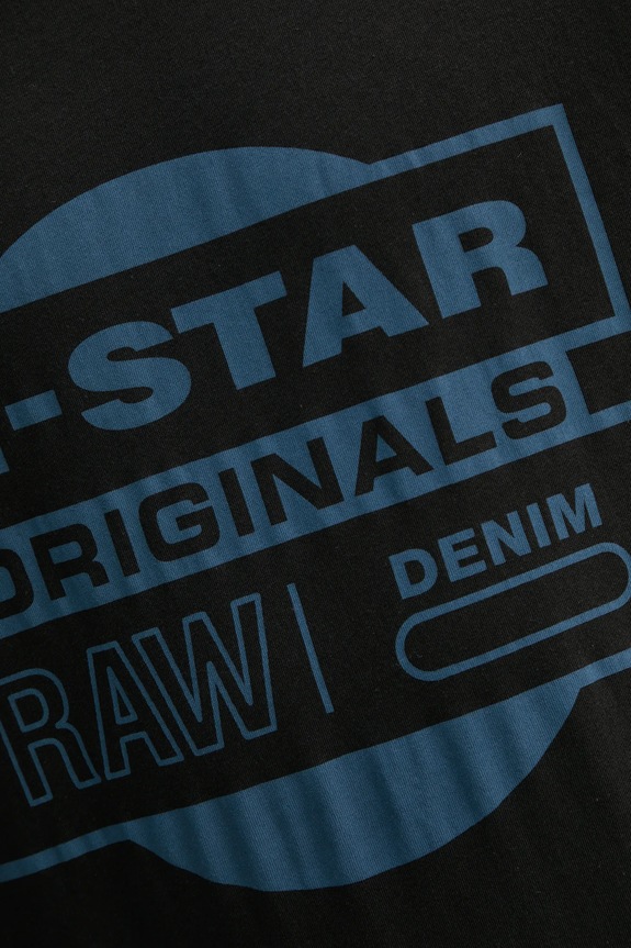 Bavlnené tričko G-Star D25443.8415 čierna