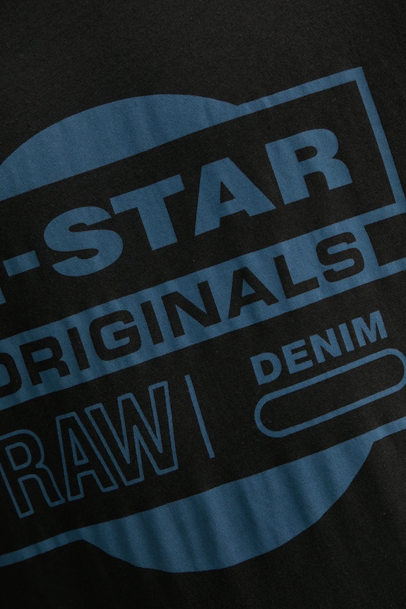 Bavlnené tričko G-Star D25443.8415 čierna