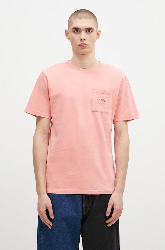 Stan Ray t-shirt in cotone regolare arancione AW2400405