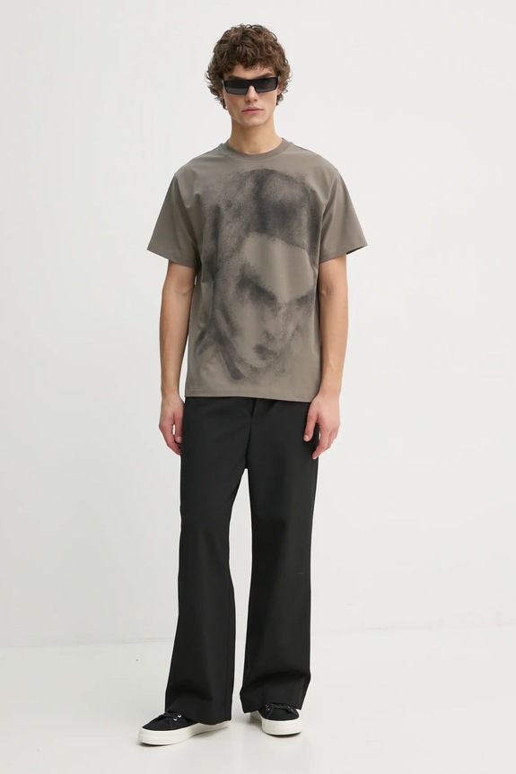 Heliot Emil t-shirt AW24.M.09.128.DG23 szary AW24