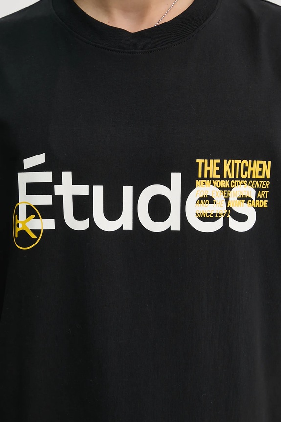Тениска Études Studio H24MCTSH139 черен