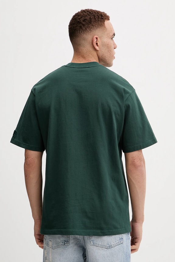 Oblečenie Bavlnené tričko Butter Goods Basic Tee BG243110 zelená