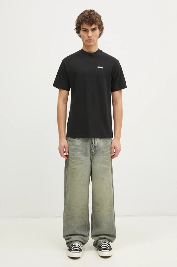 Bavlněné tričko Butter Goods Basic Tee BG243110 černá