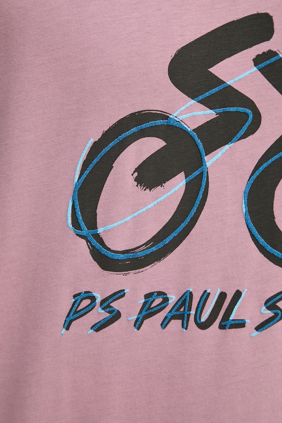 Bavlnené tričko PS Paul Smith M2R.011R.PP4960 ružová