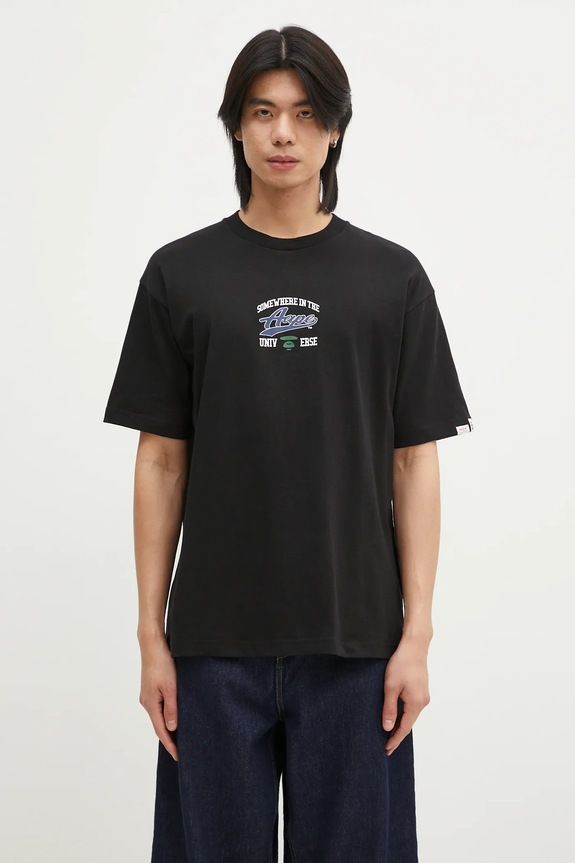 Clothing AAPE cotton t-shirt Theme Main AAPTEM1549XXN black