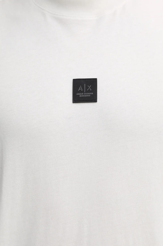 Armani Exchange t-shirt bawełniany XM000118.AF10361 beżowy