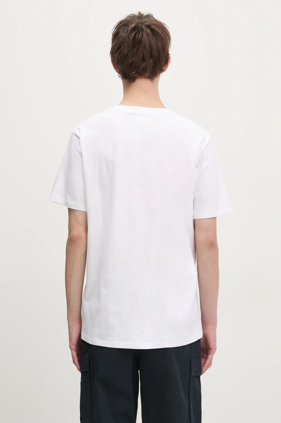 Clothing Wood Wood cotton t-shirt Ace 30250095 white