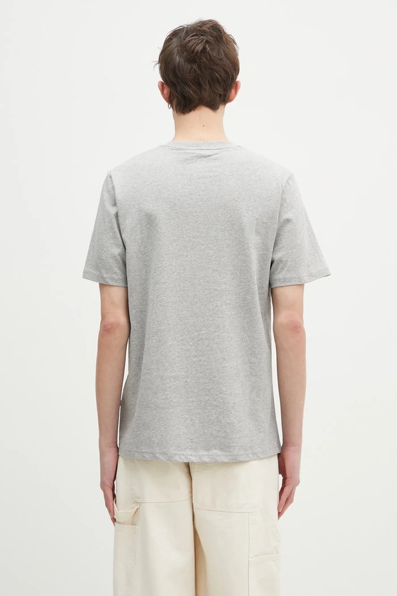 Abbigliamento Wood Wood t-shirt in cotone Essential Sami classic 30250245 grigio