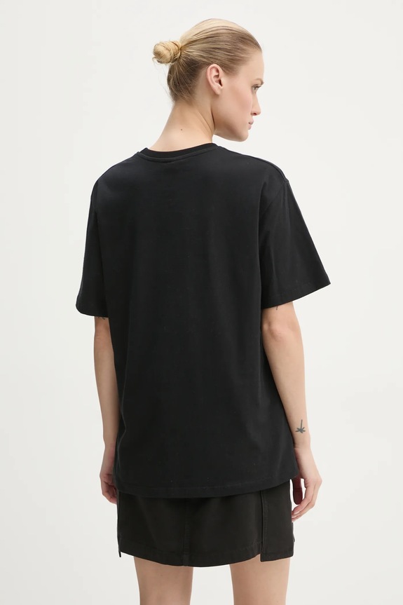 Kaotiko tricou din bumbac AP032.02.G002 negru