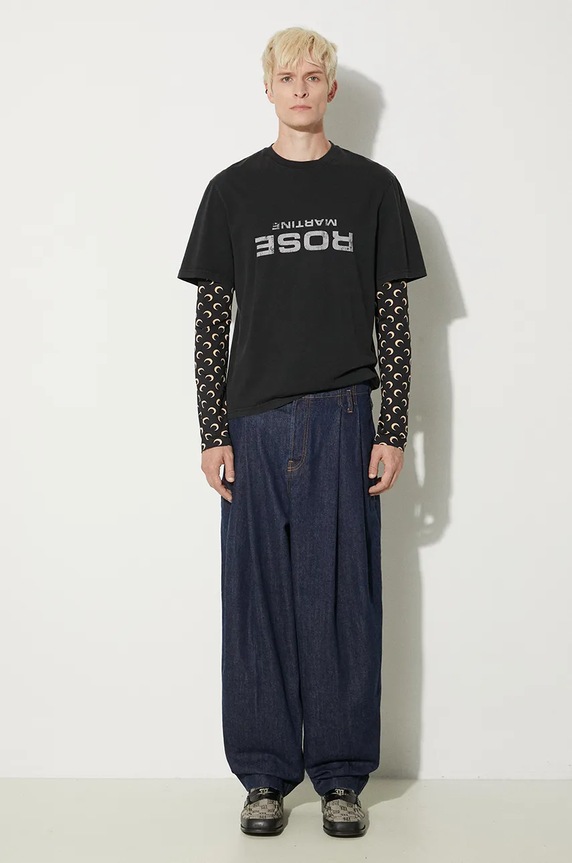 Martine Rose cotton t-shirt Classic T-Shirt black 603JE01002C
