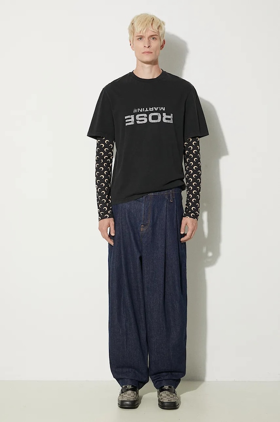 Martine Rose cotton t-shirt Classic T-Shirt black 603JE01002C