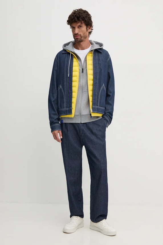 Oblečenie Bavlnené tričko Red Bull Racing x Pepe Jeans RU500004 biela