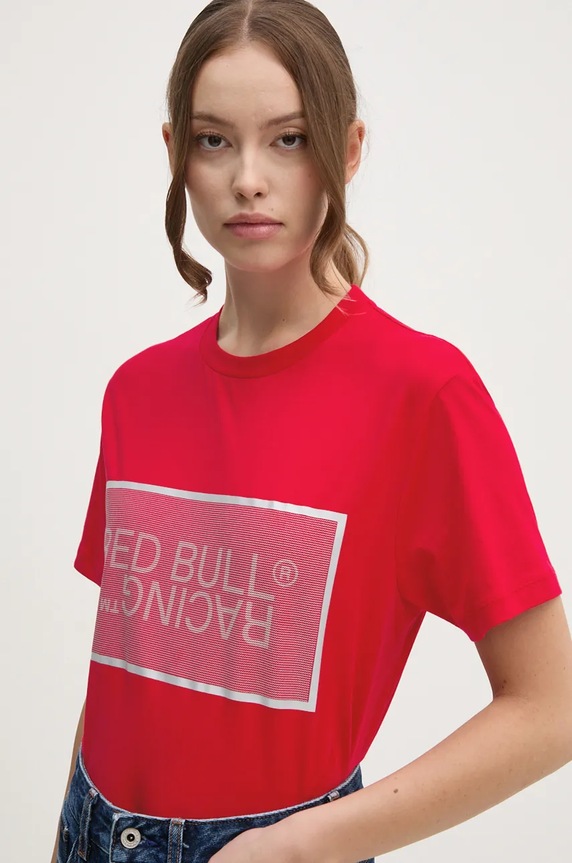 Pepe Jeans tricou din bumbac Red Bull Racing x Pepe Jeans RU500004