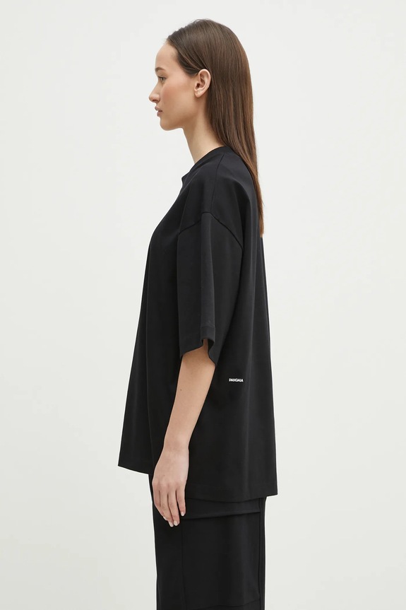 Pangaia cotton t-shirt black 10002012